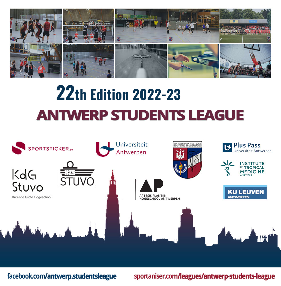 Antwerp Students League Sportaniser.com