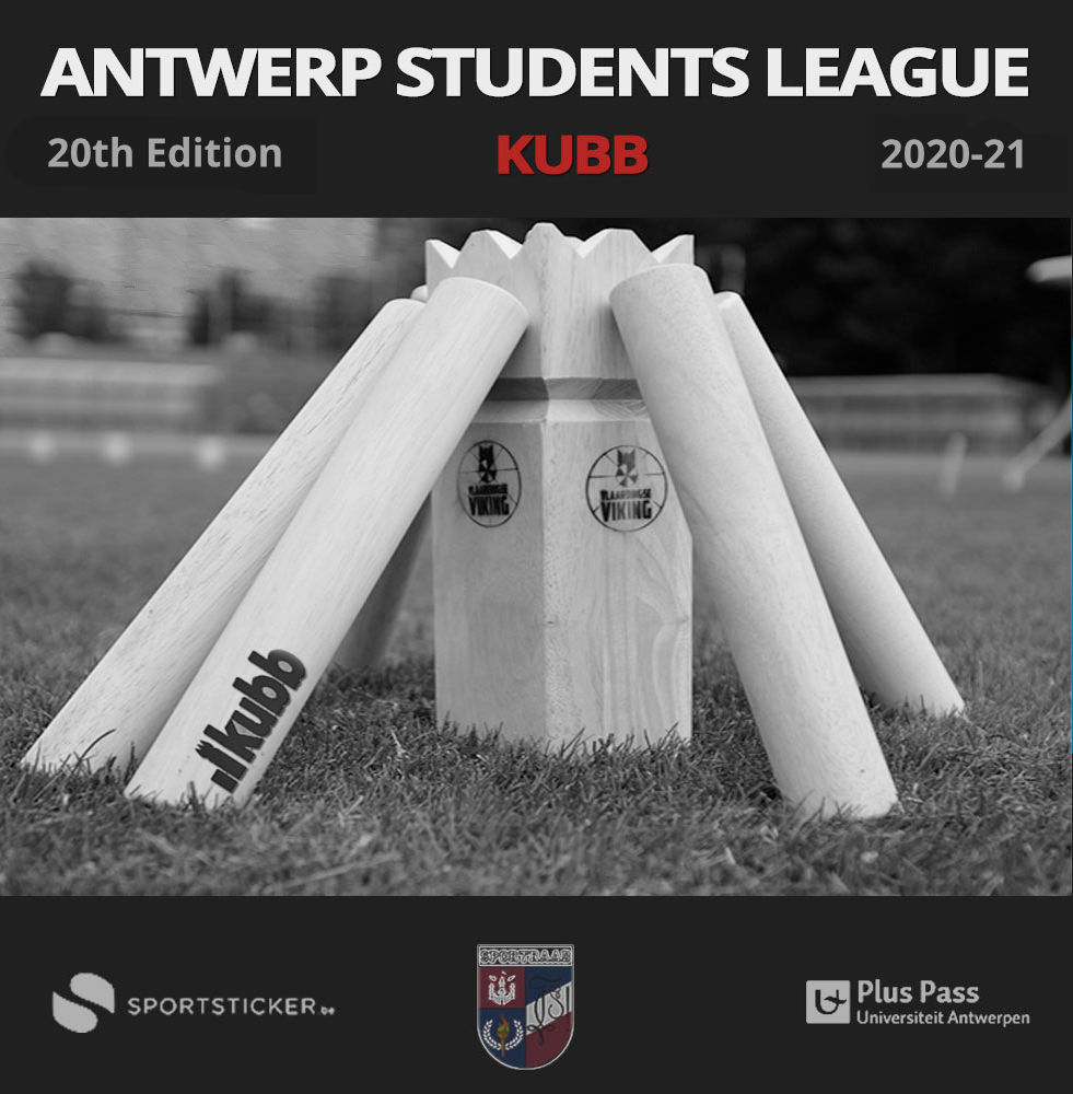 Sportaniser Banner 2020-21 Antwerp Student League Kubb